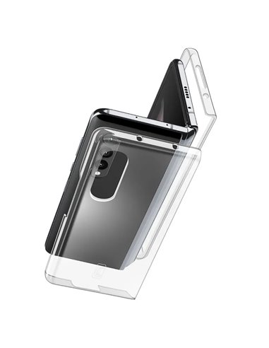 Husă Cellularline Clear Case - Gal. Z Flip 4, Transparent