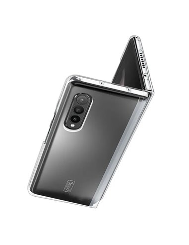 Чехол Cellularline Clear Case - Gal. Z Flip 4, Прозрачный