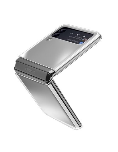 Чехол Cellularline Clear Case - Gal. Z Flip 4, Прозрачный