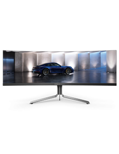49" Игровой монитор AOC PD49, QD OLED 5120x1440 Dual QHD, Чёрный