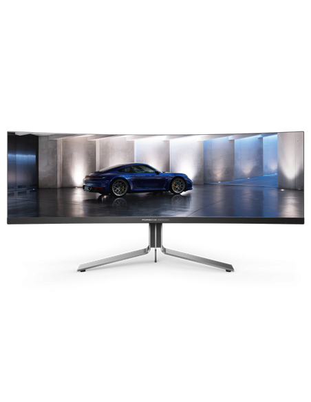 49" Игровой монитор AOC PD49, QD OLED 5120x1440 Dual QHD, Чёрный
