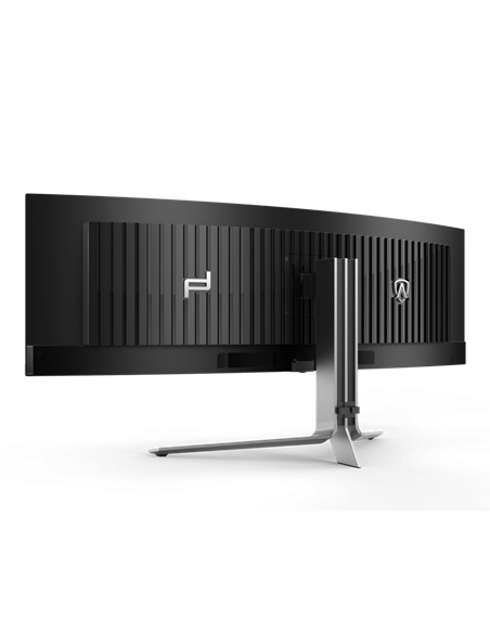 49" Игровой монитор AOC PD49, QD OLED 5120x1440 Dual QHD, Чёрный