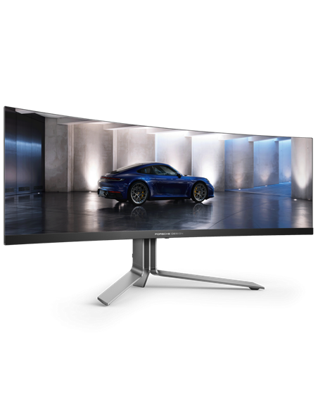 49" Monitor Gaming AOC PD49, QD OLED 5120x1440 Dual QHD, Negru