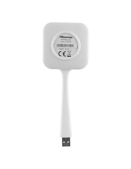 Transmițător de ecran fără fir Hisense HT002A, Alb