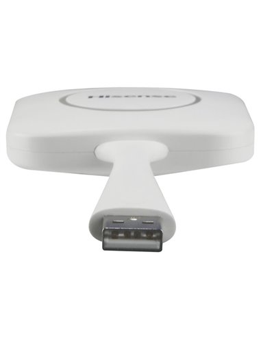 Transmițător de ecran fără fir Hisense HT002A, Alb