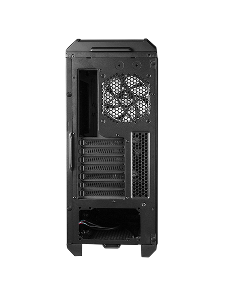 Компьютерный корпус Chieftec STALLION II, Midi-Tower, Без блока питания, Чёрный