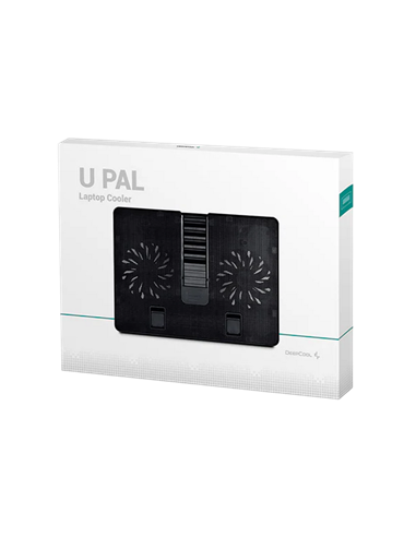 Охлаждающая подставка для ноутбука Deepcool U-PAL, 15,6", Чёрный