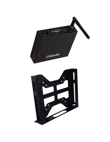 Suport Vesa pentru F210 Giada NUC-JC530, Negru