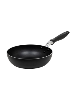 Tigaie WOK RESTO 93601, 24cm, Negru