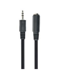 Cablu audio Cablexpert CCA-423, 3.5mm 3-pin (F) - 3.5mm 3-pin (M), 1,5m, Negru