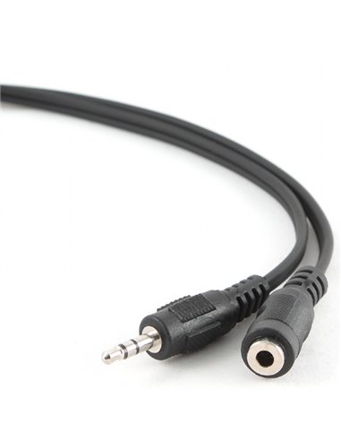 Cablu audio Cablexpert CCA-423, 3.5mm 3-pin (F) - 3.5mm 3-pin (M), 1,5m, Negru