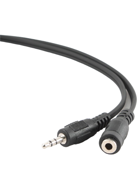 Cablu audio Cablexpert CCA-423, 3.5mm 3-pin (F) - 3.5mm 3-pin (M), 1,5m, Negru
