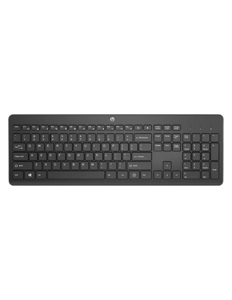 Клавиатура HP 230, Беспроводное, Чёрный