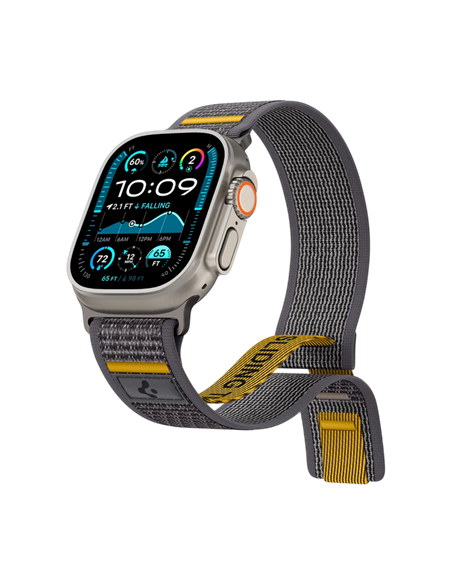 Ремешок для часов Spigen Athlex Air, Нейлон, Active Gray