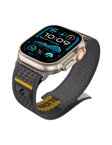 Curea pentru ceas Spigen Athlex Air, Nailon, Active Gray