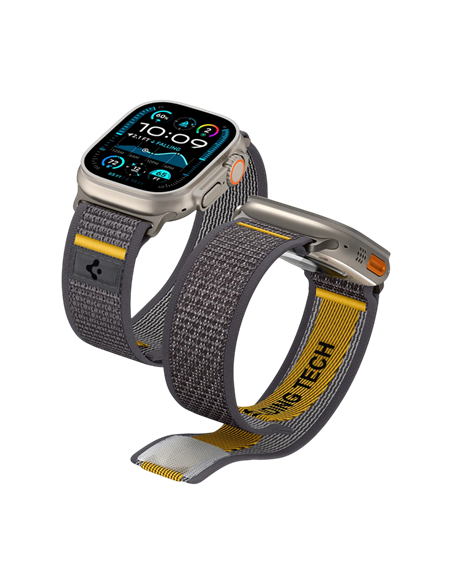Ремешок для часов Spigen Athlex Air, Нейлон, Active Gray
