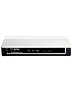 ADSL Модем TP-LINK TD-8840T, ADSL/ADSL2/ADSL2 + до 24 Мбит/с, Чёрный