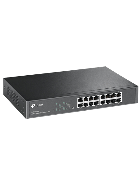 Switch de rețea TP-LINK TL-SG1016DE, 16x 10/100/1000 Mbps