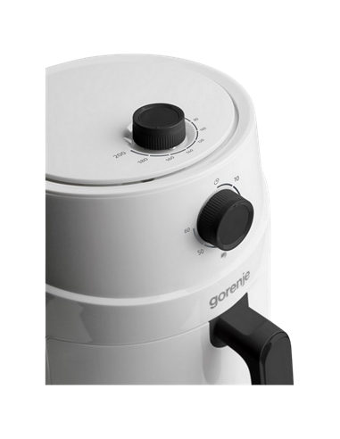 Friteuză cu aer cald Gorenje AF1300XG, Alb | Negru