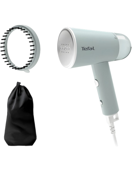 Aparat de călcat vertical cu aburi Tefal DT1034E1, Albastru deschis