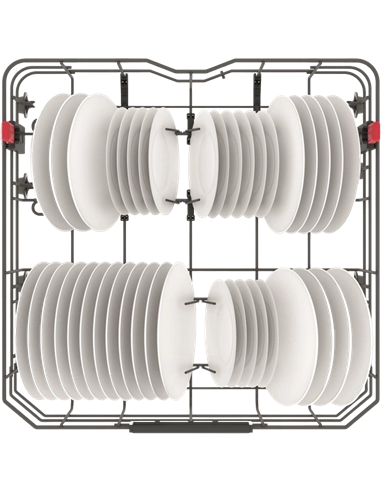 Посудомоечная машина Whirlpool WIC 3C34 PFE S, Белый