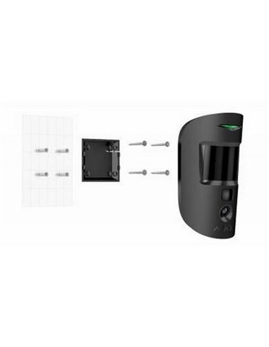 Detector de mișcare Ajax MotionCam, Negru