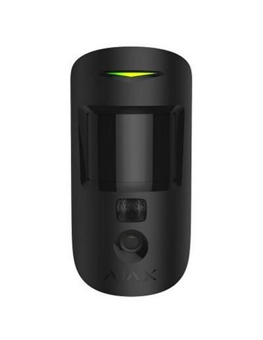 Detector de mișcare Ajax MotionCam, Negru