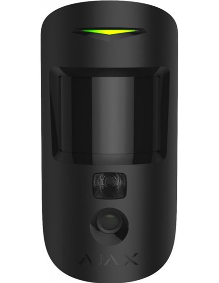 Detector de mișcare Ajax MotionCam, Negru