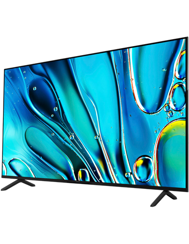 65" LED SMART Телевизор SONY 65S35, 3840x2160 4K UHD, Google TV, Черный