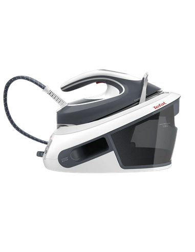 Fier de călcat cu generator de abur Tefal SV8020E1, 1600W, Alb | Gri
