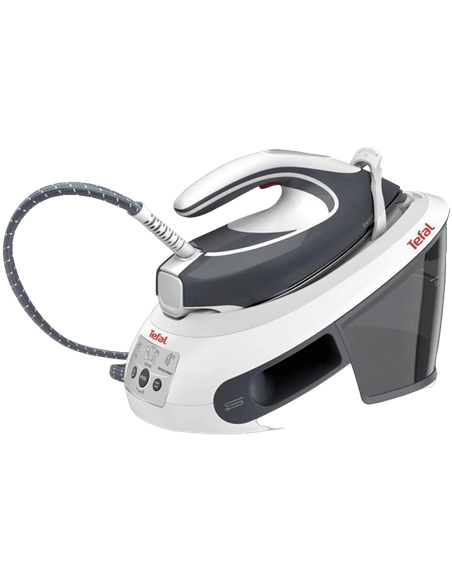 Fier de călcat cu generator de abur Tefal SV8020E1, 1600W, Alb | Gri