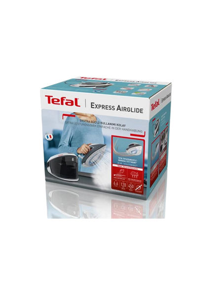 Утюг с парогенератором Tefal SV8020E1, 1600Вт, Белый | Серый
