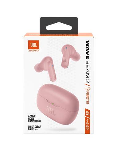 Наушники JBL Wave Beam 2, Розовый