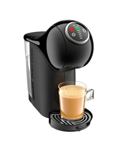 Cafetiera cu capsule Krups Genio S Plus + Capsule Nescafe Dolce Gusto, 1500W, Negru