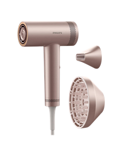 Uscător de păr Philips BHD837/10, 1400W, Roz