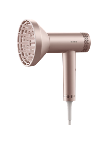 Uscător de păr Philips BHD837/10, 1400W, Roz
