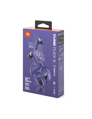 Căști JBL Tune Flex 2 Ghost, Violet
