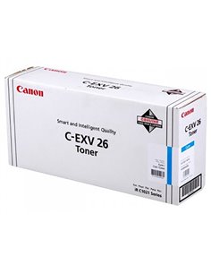 Тонер-картридж Canon C-EXV26, 1,09кг, Голубой 2