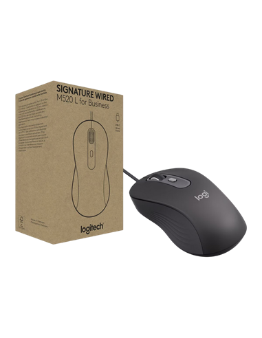 Mouse Logitech M520, Grafit