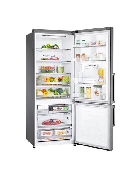Frigider LG GBF567PZCMB, DoorCooling+, Gri