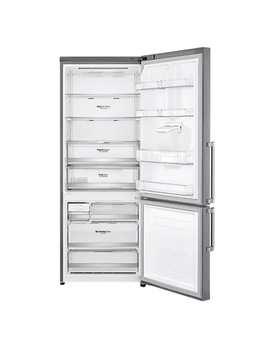 Frigider LG GBF567PZCMB, DoorCooling+, Gri