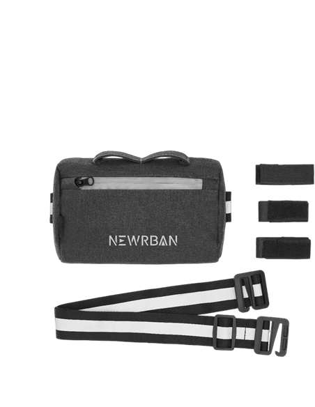 Geantă pentru scuter Newrban NEWMBAGHANDLEBARSK, , Poliester, Negru