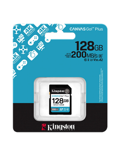 Карта памяти Kingston Canvas Go! Plus, 128Гб (SDG4/128GB) 2