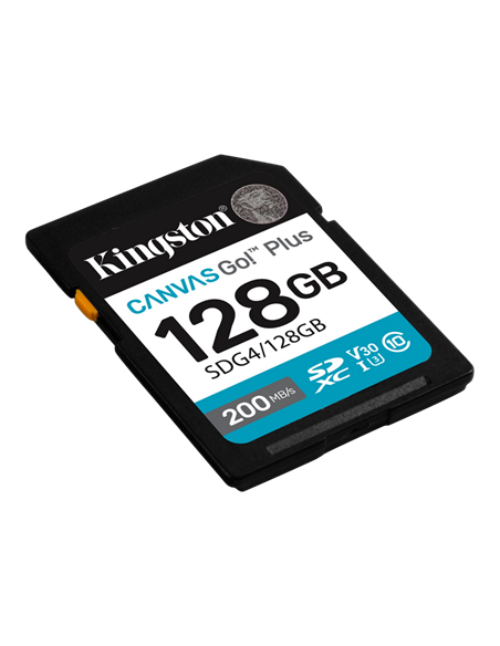Card de Memorie Kingston Canvas Go! Plus, 128GB (SDG4/128GB)