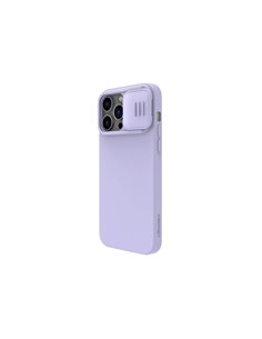 Husă Nillkin iPhone 14 Pro, CamShield Silky Silicone, Violet 2