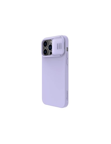 Чехол Nillkin iPhone 14 Pro, CamShield Silky Silicone, Фиолетовый