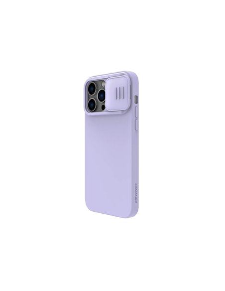 Чехол Nillkin iPhone 14 Pro, CamShield Silky Silicone, Фиолетовый