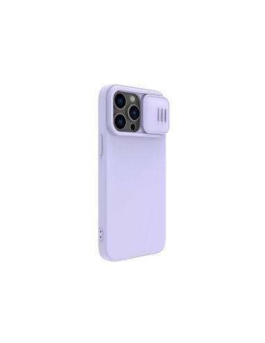Husă Nillkin iPhone 14 Pro, CamShield Silky Silicone, Violet