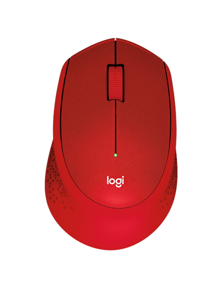 Mouse Wireless Logitech M330 Silent Plus, Roșu