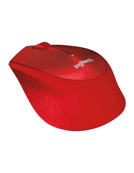 Беcпроводная мышь Logitech M330 Silent Plus, Красный
